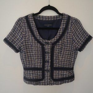 Banana Republic Boucle / Tweed Cropped Jacket